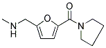 METHYL([5-(PYRROLIDIN-1-YLCARBONYL)-2-FURYL]METHYL)AMINE Struktur