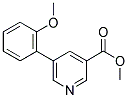 METHYL 5-(2-METHOXYPHENYL)NICOTINATE Struktur