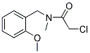 2-CHLORO-N-(2-METHOXYBENZYL)-N-METHYLACETAMIDE Struktur