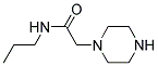 2-PIPERAZIN-1-YL-N-PROPYLACETAMIDE Struktur