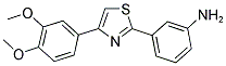 3-[4-(3,4-DIMETHOXY-PHENYL)-THIAZOL-2-YL]-PHENYLAMINE Struktur