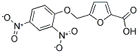 5-[(2,4-DINITROPHENOXY)METHYL]-2-FUROIC ACID Struktur