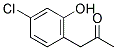 4-CHLORO-2-HYDROXYPHENYLACETONE Struktur