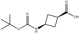 	Cis-3-(tert-butoxycarbonylamino)cyclobutanecarboxylic acid