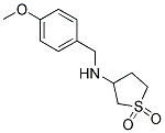 N-(1,1-DIOXIDOTETRAHYDROTHIEN-3-YL)-N-(4-METHOXYBENZYL)AMINE Struktur