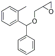 2-[[(2-METHYLPHENYL)(PHENYL)METHOXY]METHYL]OXIRANE Struktur