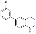 6-(3-FLUOROPHENYL)-1,2,3,4-TETRAHYDROQUINOLINE Struktur