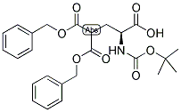 BOC-L-GLA(OBZL)2-OH Struktur