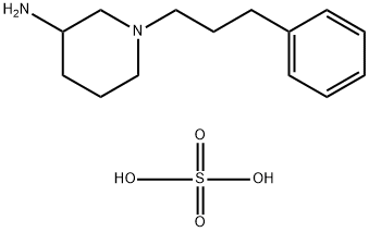 1-(3-PHENYLPROPYL)PIPERIDIN-3-AMINE SULFATE Struktur