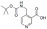 4-(TERT-BUTOXYCARBONYLAMINO-METHYL)-NICOTINIC ACID Struktur