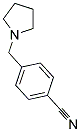 4-(PYRROLIDIN-1-YLMETHYL)BENZONITRILE Struktur