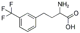 2-AMINO-4-(3-TRIFLUOROMETHYL-PHENYL)-BUTYRIC ACID Struktur