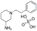 1-(2-PHENYLETHYL)PIPERIDIN-3-AMINE SULFATE Struktur