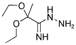 1-IMINO-2,2-DIETHOXYPROPYLHYDRAZINE Struktur