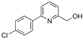 [6-(4-CHLOROPHENYL)PYRIDIN-2-YL]METHANOL Struktur