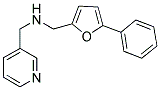 1-(5-PHENYL-2-FURYL)-N-(PYRIDIN-3-YLMETHYL)METHANAMINE Struktur