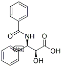 N-BENZOYL-(2S,3R)-3-AMINO-2-HYDROXY-3-PHENYL-PROPIONIC ACID Struktur