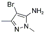 4-BROMO-2,5-DIMETHYL-2H-PYRAZOL-3-YLAMINE Struktur