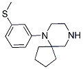 6-[3-(METHYLTHIO)PHENYL]-6,9-DIAZASPIRO[4.5]DECANE Struktur