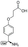 (S)-3-[4-(1-AMINO-ETHYL)-PHENOXY]-PROPIONIC ACID Struktur