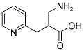 2-AMINOMETHYL-3-PYRIDIN-2-YL-PROPIONIC ACID Struktur