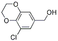 (8-CHLORO-2,3-DIHYDRO-1,4-BENZODIOXIN-6-YL)METHANOL Struktur