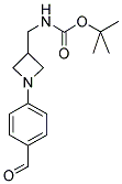 [1-(4-FORMYL-PHENYL)-AZETIDIN-3-YLMETHYL]-CARBAMIC ACID TERT-BUTYL ESTER Struktur