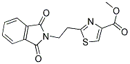 METHYL 2-[2-(1,3-DIOXO-1,3-DIHYDRO-2H-ISOINDOL-2-YL)ETHYL]-1,3-THIAZOLE-4-CARBOXYLATE Struktur