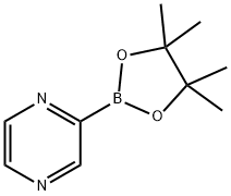 2-(4,4,5,5-TETRAMETHYL-1,3,2-DIOXABOROLAN-2-YL)PYRAZINE Struktur