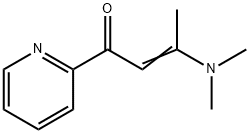 3-(DIMETHYLAMINO)-1-(2-PYRIDINYL)-2-BUTEN-1-ONE Struktur