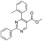 METHYL-2-PHENYL-4-(2-METHYLPHENYL)-5-PYRIMIDINE CARBOXYLATE Struktur