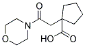 1-(2-MORPHOLIN-4-YL-2-OXOETHYL)CYCLOPENTANECARBOXYLIC ACID Struktur