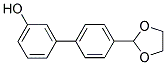 4'-[1,3]DIOXOLAN-2-YL-BIPHENYL-3-OL Struktur