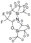 N,O-BIS(TRIMETHYL-D9-SILYL)TRIFLUOROACETAMIDE Struktur