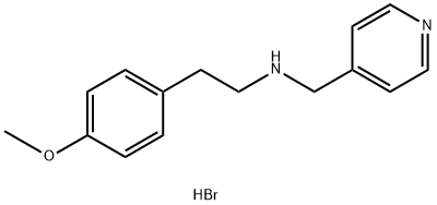 [2-(4-METHOXY-PHENYL)-ETHYL]-PYRIDIN-4-YLMETHYL-AMINE HYDROBROMIDE Struktur