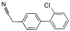 (2'-CHLORO[1,1'-BIPHENYL]-4-YL)ACETONITRILE Struktur