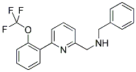 1-PHENYL-N-((6-[2-(TRIFLUOROMETHOXY)PHENYL]PYRIDIN-2-YL)METHYL)METHANAMINE