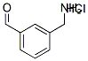 3-FORMYLBENZYLAMINE HYDROCHLORIDE Struktur