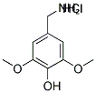 3,5-DIMETHOXY-4-HYDROXYBENZYLAMINE HYDROCHLORIDE Struktur