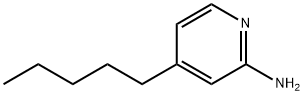 4-PENTYL-PYRIDIN-2-YLAMINE Struktur