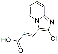 3-(2-CHLORO-IMIDAZO[1,2-A]PYRIDIN-3-YL)-ACRYLIC ACID Struktur