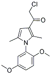 1-ETHANONE, 2-CHLORO-1-[1-(2,5-DIMETHOXYPHENYL)-2,5-DIMETHYL-1H-PYRROL-3-YL]- Struktur