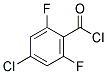 4-CHLORO-2,6-DIFLUOROBENZOYL CHLORIDE Struktur