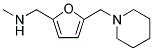 METHYL([5-(PIPERIDIN-1-YLMETHYL)-2-FURYL]METHYL)AMINE Struktur