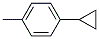 1-CYCLOPROPYL-4-METHYLBENZENE Struktur