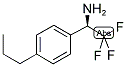 (1R)-2,2,2-TRIFLUORO-1-(4-PROPYLPHENYL)ETHYLAMINE Struktur