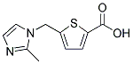 5-[(2-METHYL-1H-IMIDAZOL-1-YL)METHYL]THIOPHENE-2-CARBOXYLIC ACID Struktur