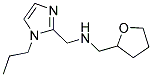 (1-PROPYL-1 H-IMIDAZOL-2-YLMETHYL)-(TETRAHYDRO-FURAN-2-YLMETHYL)-AMINE Struktur