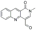 2-METHYL-1-OXO-1,2-DIHYDROBENZO[B]-1,6-NAPHTHYRIDINE-4-CARBALDEHYDE Struktur