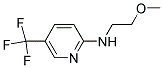 N-(2-METHOXYETHYL)-5-(TRIFLUOROMETHYL)PYRIDIN-2-AMINE Struktur